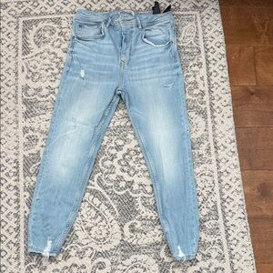 Zara Men Light Blue Skinny Jeans